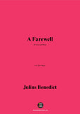 J. Benedict-A Farewell