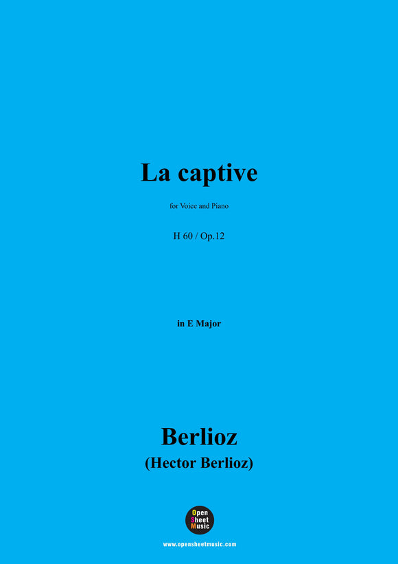 Berlioz-La captive