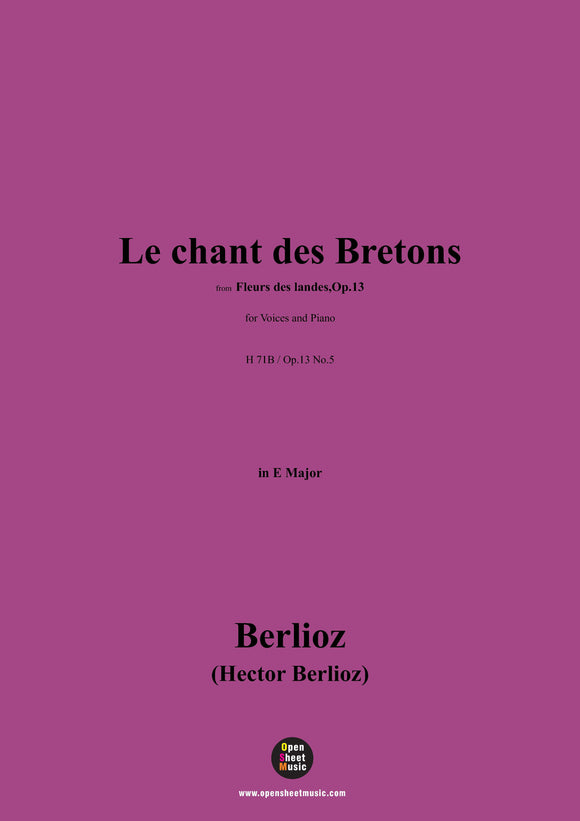 Berlioz-Le chant des Bretons