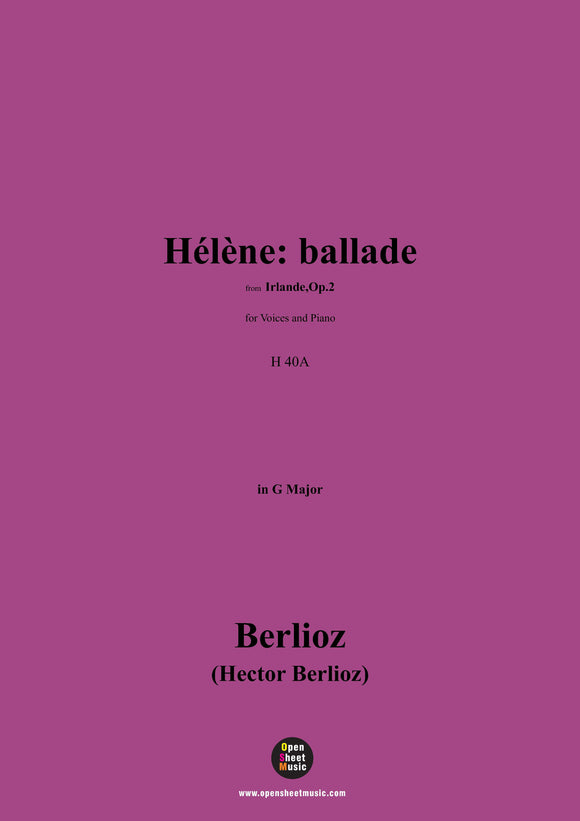 Berlioz-Hélène:ballade