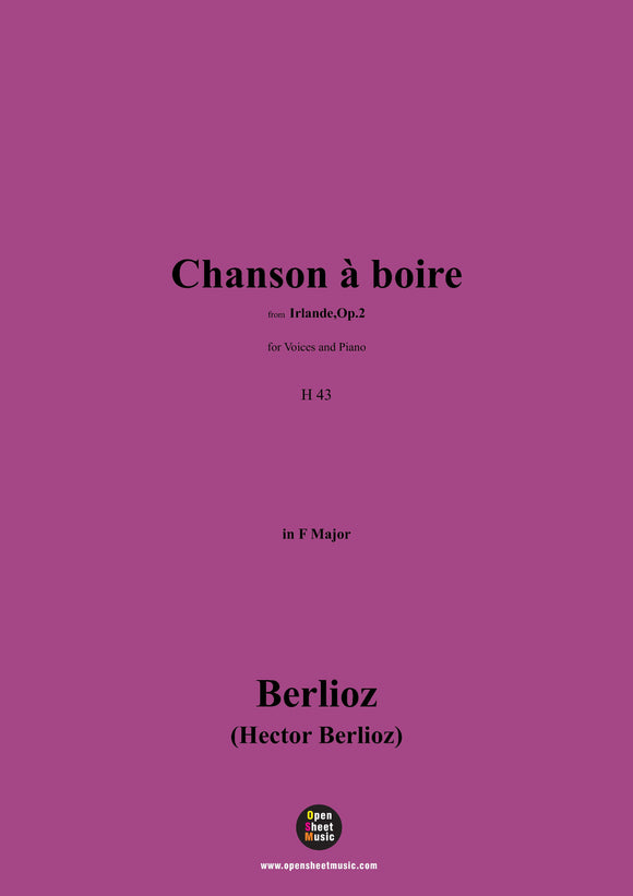 Berlioz-Chant sacré,H 44A