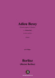 Berlioz-Adieu Bessy:romance anglaise et française
