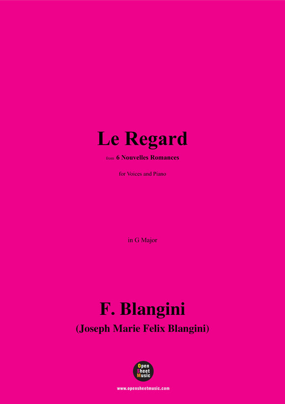 F. Blangini-Le Regard