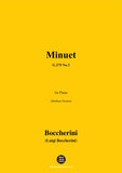 Boccherini-Minuetto,G.275 No.3