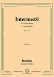 Brahms-Intermezzi,Op.117 No.3