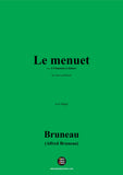 Alfred Bruneau-Le menuet