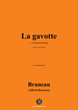 Alfred Bruneau-La gavotte