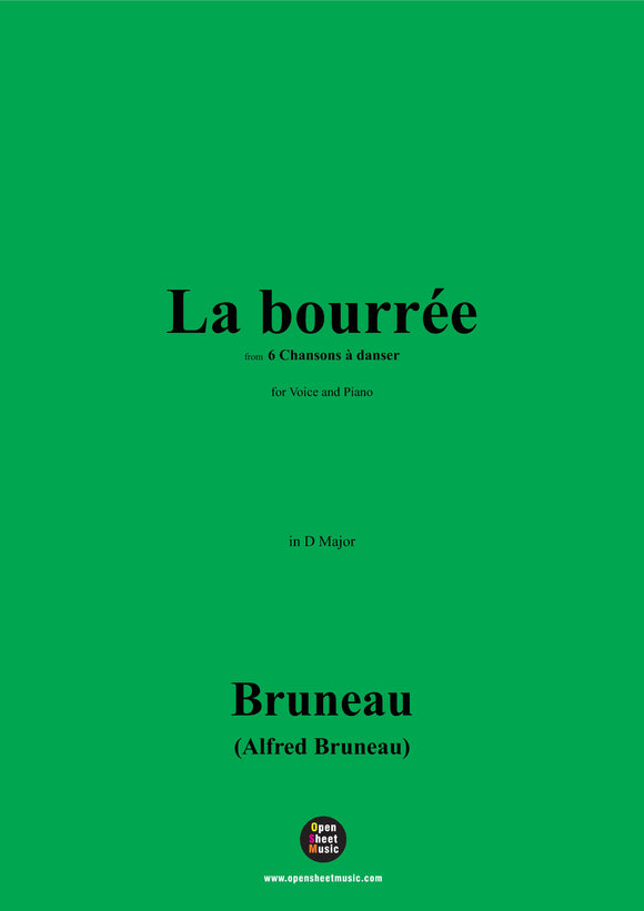 Alfred Bruneau-La bourrée