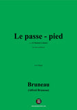 Alfred Bruneau-Le passe-pied