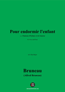 Alfred Bruneau-Pour endormir l'enfant