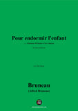 Alfred Bruneau-Pour endormir l'enfant