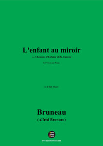 Alfred Bruneau-L'enfant au miroir