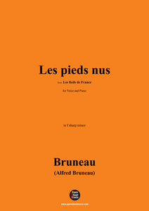 Alfred Bruneau-Les pieds nus