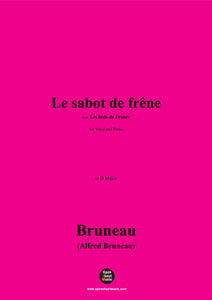 Alfred Bruneau-Le sabot de frêne