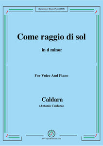 Caldara-Come raggio di sol