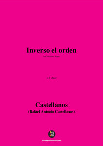 Castellanos-Inverso el orden