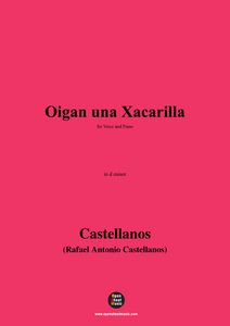 Castellanos-Oigan una Xacarilla