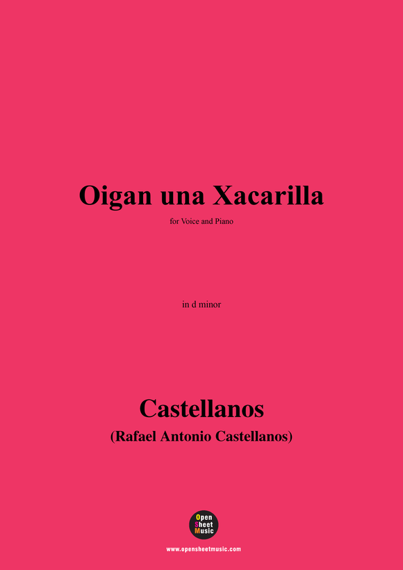 Castellanos-Oigan una Xacarilla