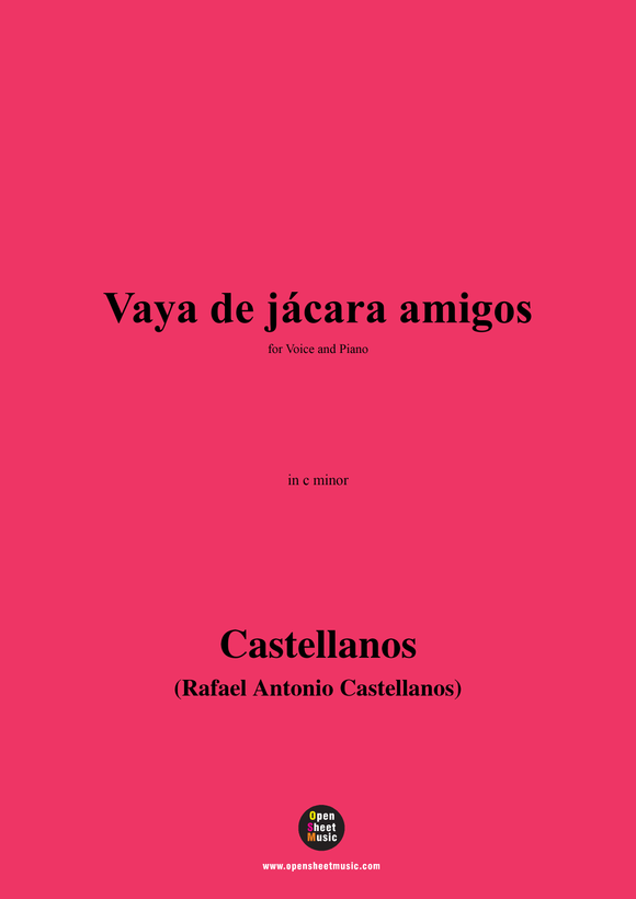 Castellanos-Vaya de jácara amigos
