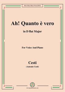 Cesti-Ah! Quanto è vero