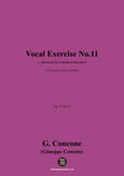 G. Concone-Vocal Exercise No.11- No.20