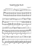 G. Concone-Vocal Exercise No.11- No.20
