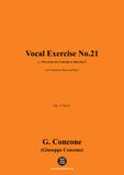 G. Concone-Vocal Exercise No.21- No.30