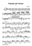 Coste-Fantasie auf 'Norma',Op.16,for Guitar