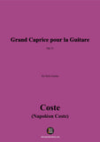Coste-Grand Caprice pour la Guitare,Op.11,for Guitar