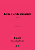 Coste-Livre d'or du guitariste,Op.52,for Guitar