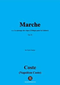 Coste-Marche,Op.28,for Guitar