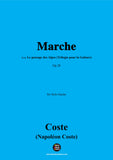 Coste-Marche,Op.28,for Guitar