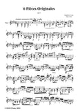 Coste-6 Pièces Originales,Op.53,for Guitar