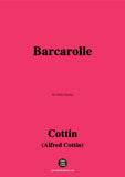 Cottin-Barcarolle,for Guitar