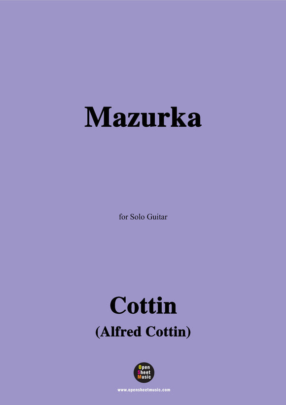 Cottin-Mazurka
