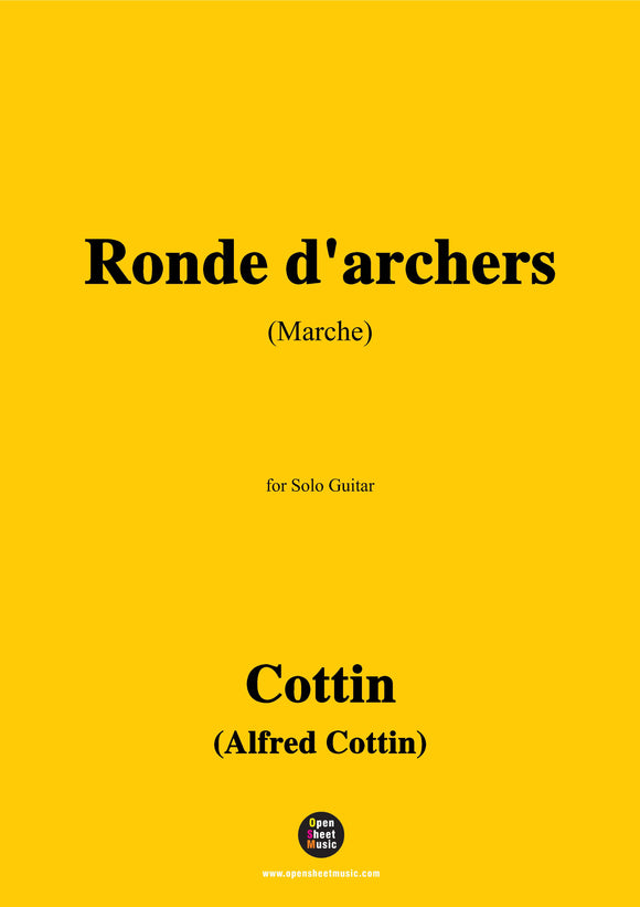 Cottin-Ronde d'archers(Marche)