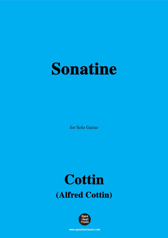 Cottin-Sonatine