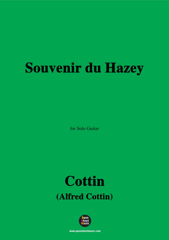Cottin-Souvenir du Hazey