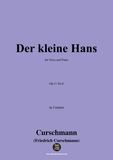 Curschmann-Der kleine Hans