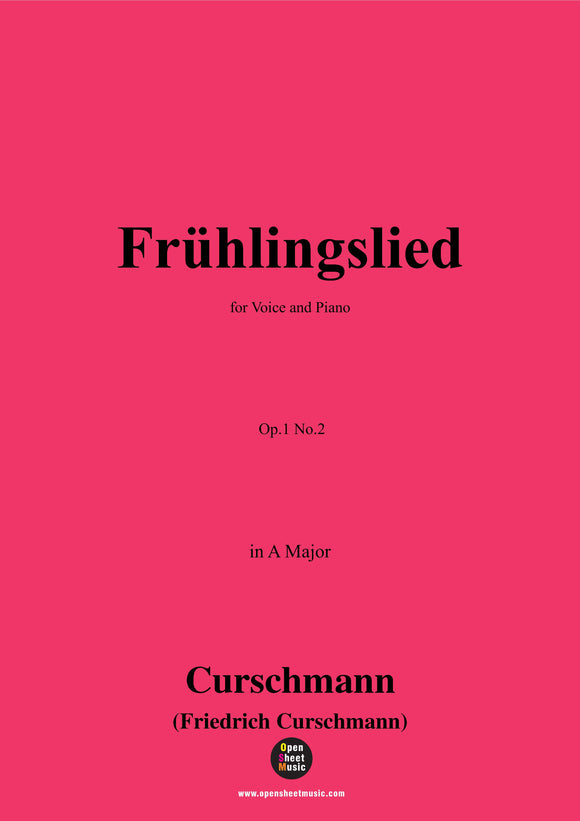 Curschmann-Frühlingslied