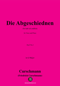 Curschmann-Die Abgeschiednen