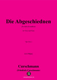 Curschmann-Die Abgeschiednen