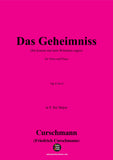 Curschmann-Das Geheimniss