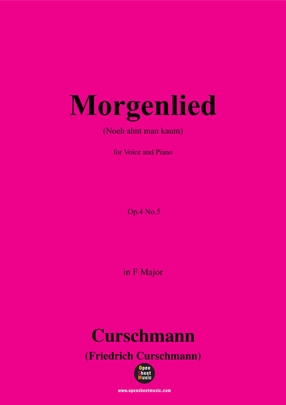 Curschmann-Morgenlied