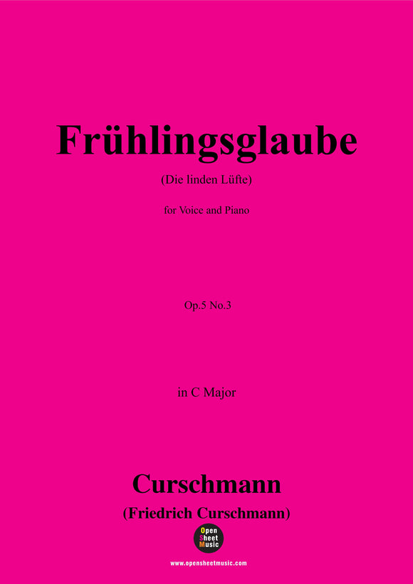 Curschmann-Frühlingsglaube