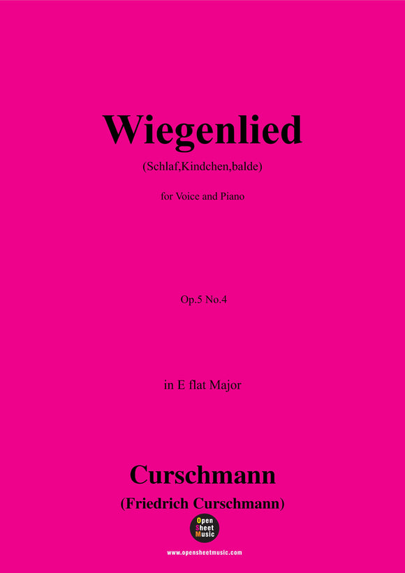 Curschmann-Wiegenlied