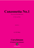 Curschmann-Canzonetta No.1