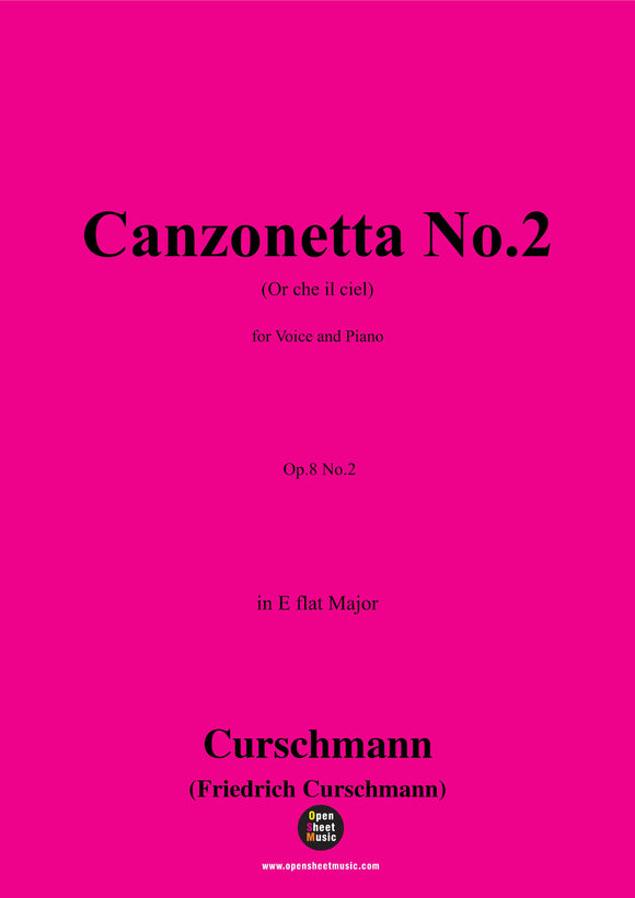 Curschmann-Canzonetta No.2