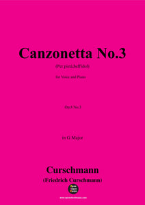 Curschmann-Canzonetta No.3