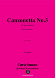 Curschmann-Canzonetta No.3